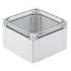 FPC 20/20/13 TRSP 9535680000 WEIDMULLER CAJA POLICARBONATO 20X20X13CM TAPA TRANSPARENTE