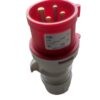 S41S40 Clavija conector macho para conexion corriente 3 polos 1 neutro 440-460V