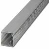 E54 Canaleta ranurada con tapa 40mm X 60mm x 2 metros Marca: Weidmuller