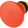 M22-PVT60P 121464 Botón paro de emergencia, RMQ-Titan 22.5, forma de palmera, cabeza de hongo, con giro